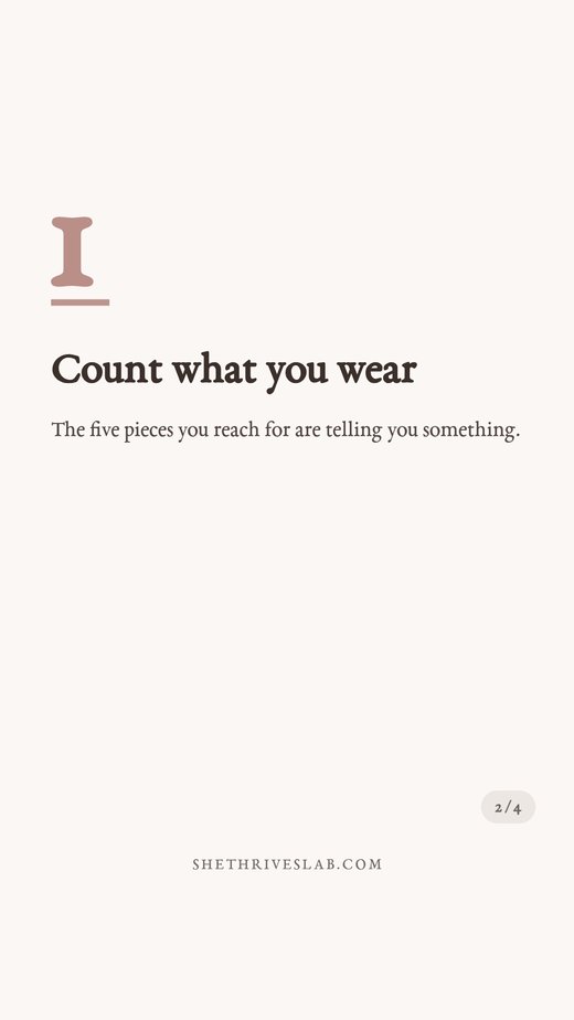 Big Number story design
