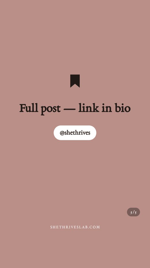 Story slide 5 — the CTA
