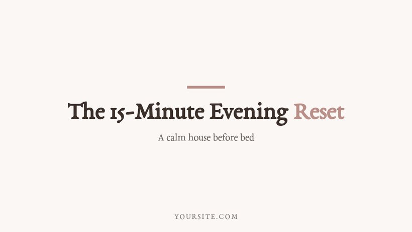Solid Serif layout