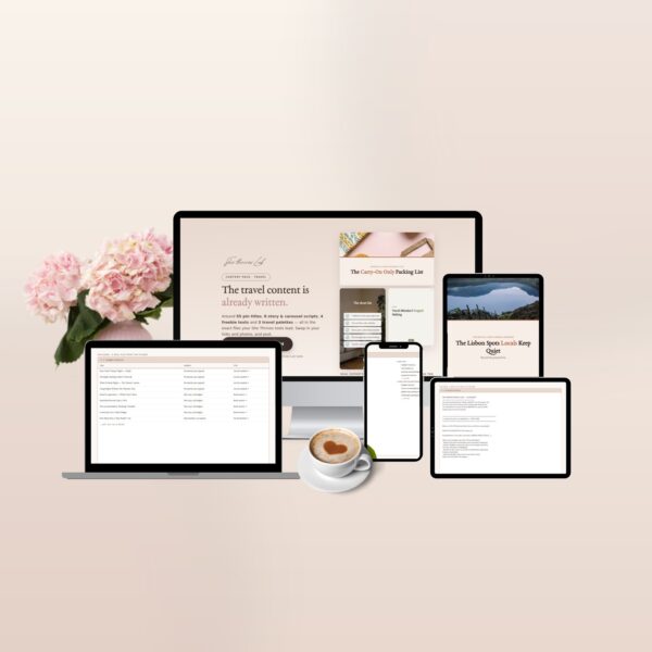 Travel Content Pack